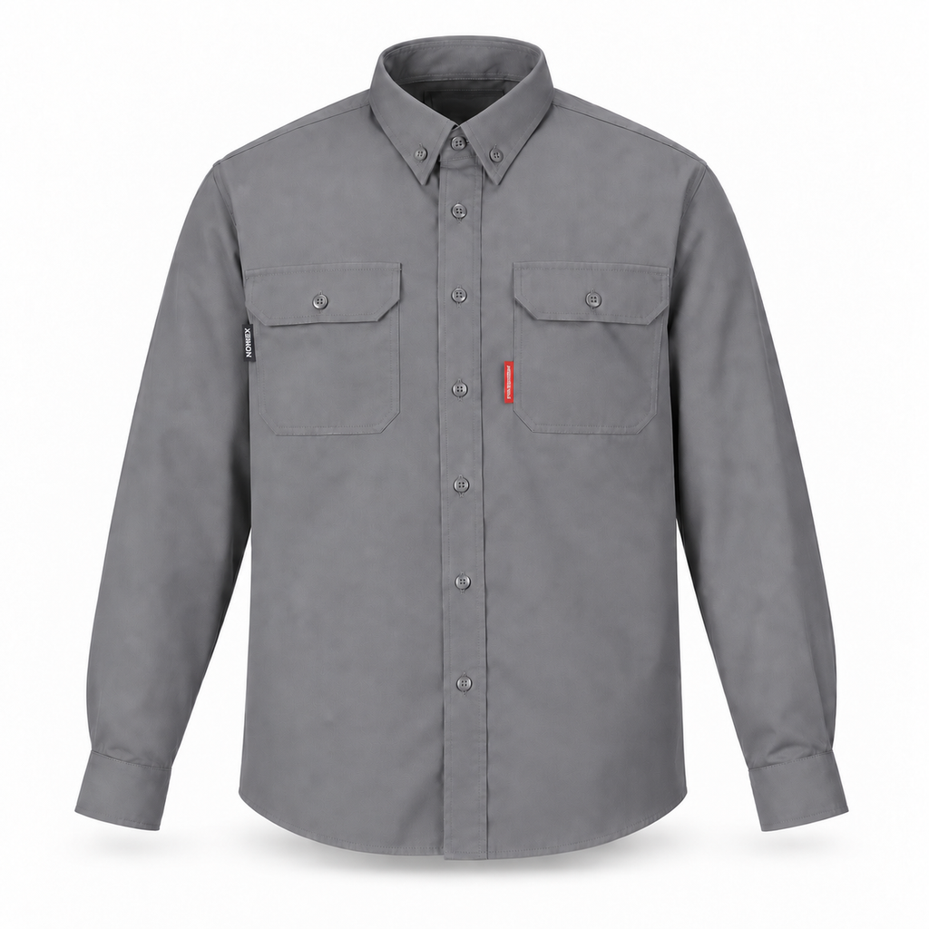 PROTEX Nomex FR work shirt in Grey