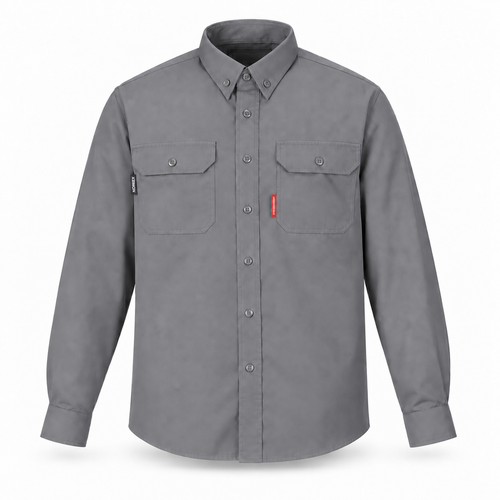 PROTEX Nomex FR work shirt in Grey